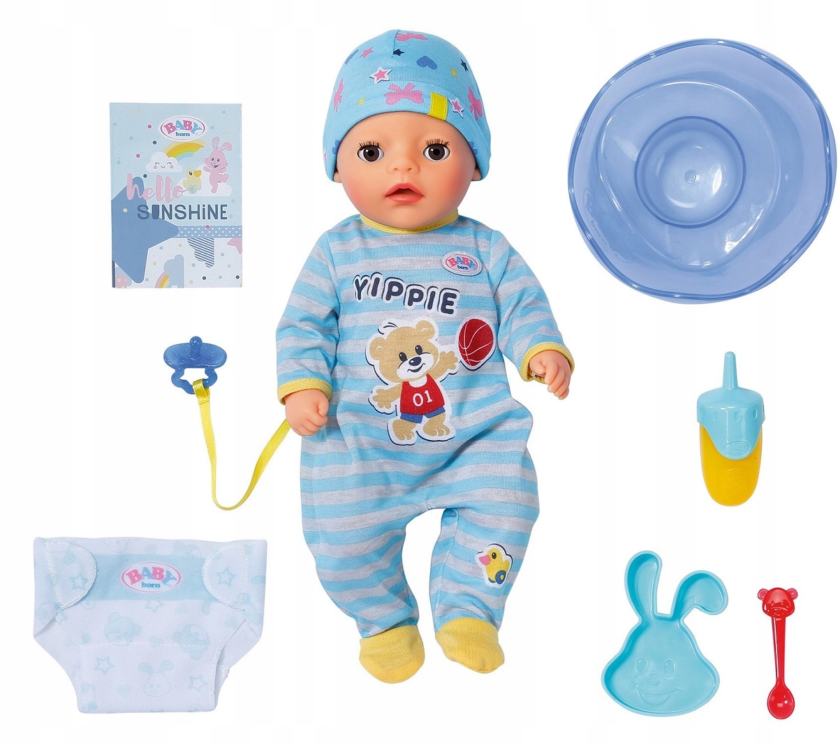 

Baby Born Lalka Chłopiec Bobas 36 cm Little Boy