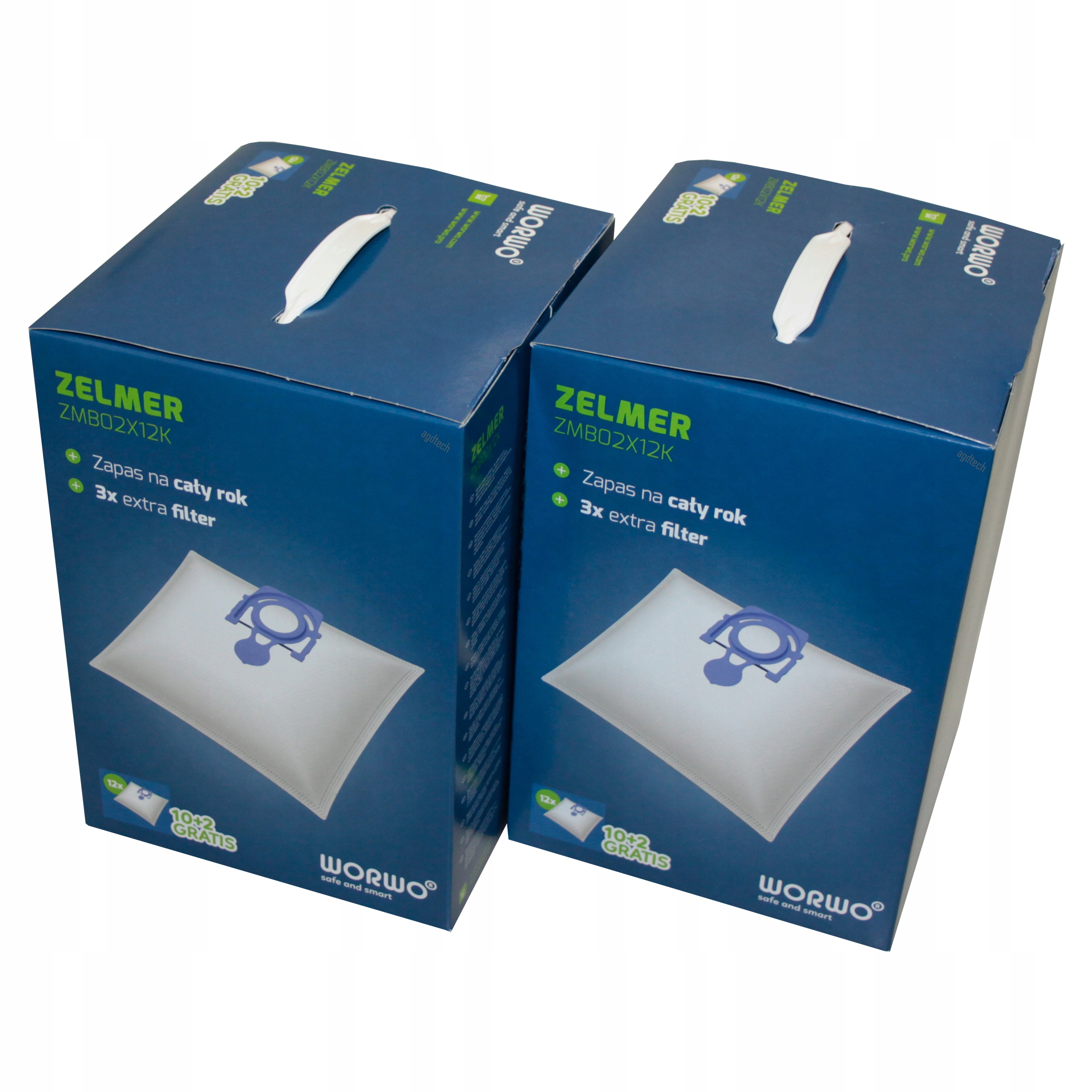 

24x Worki Odkurzacza Zelmer Oddysey Elf ZMB02K
