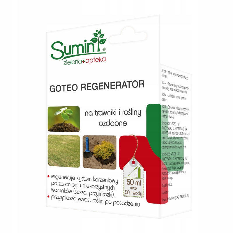 

Regeneracja trwnika po suszy Goteo 50ml i ozdobne