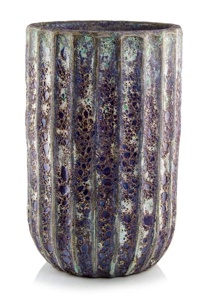 Kvetináč keramika béžová, zelená Polnix 67 cm x 44 x 67 cm