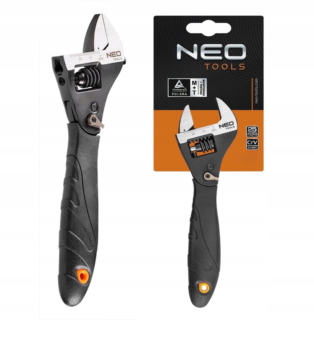 Neo Klucz Nastawny Z Zapadką 200MM 03-017