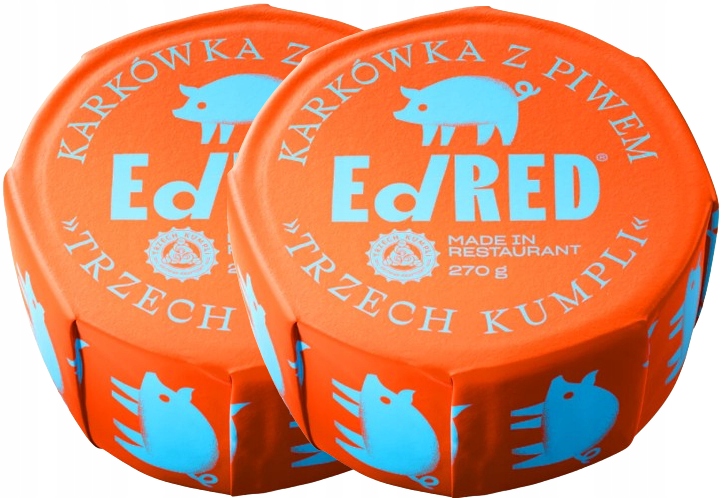 Levně 2 x EdRed Krkovička s pivem od Tří Kámošů Velké množství bílkovin Lahodná chuť