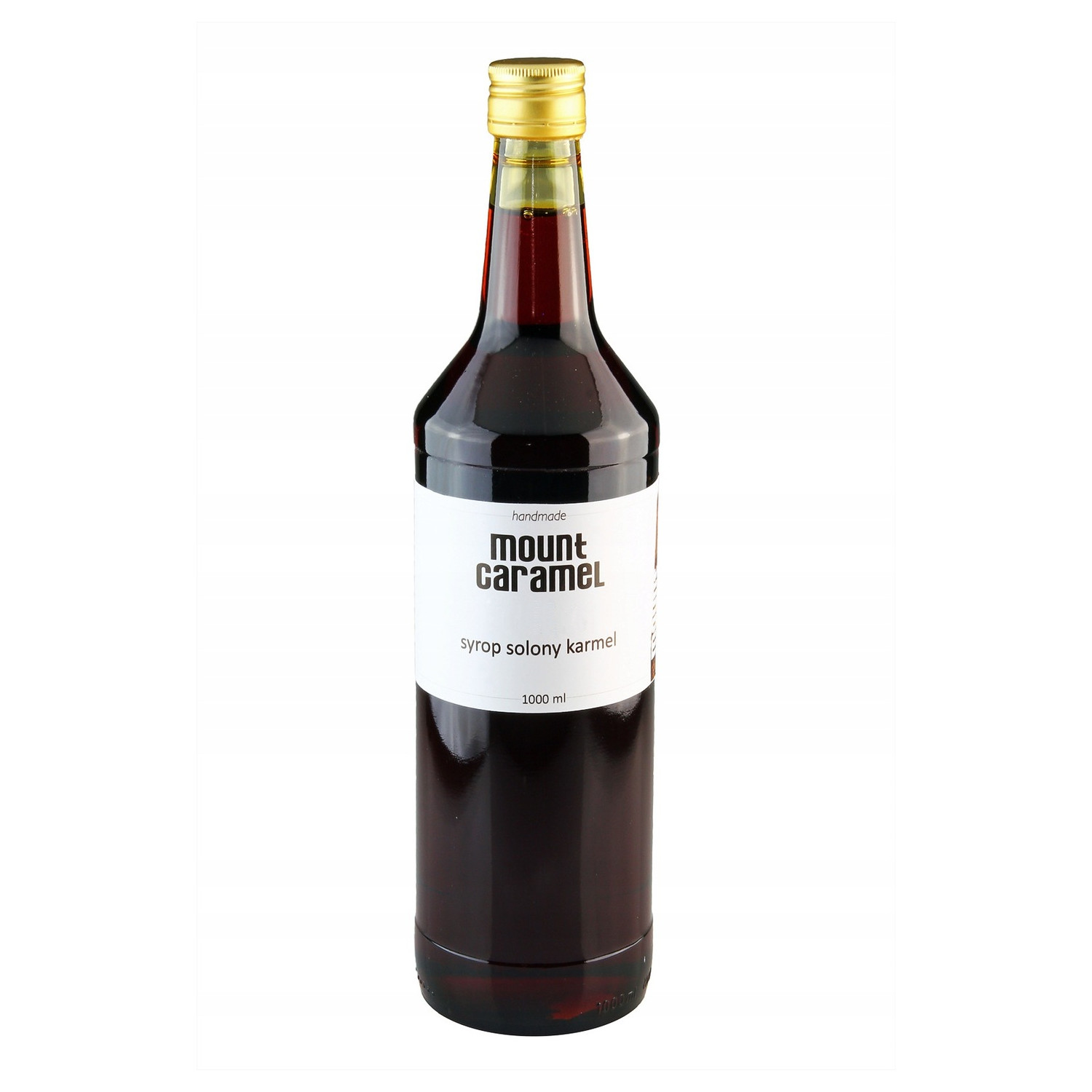 Levně Mount Caramel Handmade Slaný Sirup Slaný Karamel Bez Konzervantů 1000 ml