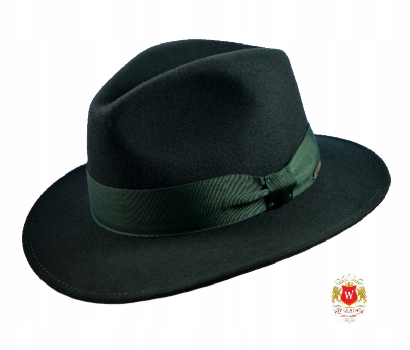 Myslivecký uniformovaný klobouk Witleather zeleň lahvový 58