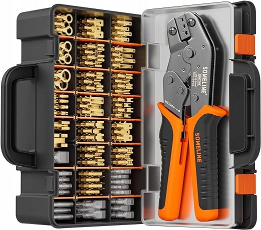 Sada Kleští Na Krimpování Konců Kabelů 0,25-2,5 MM 540 Konektorů