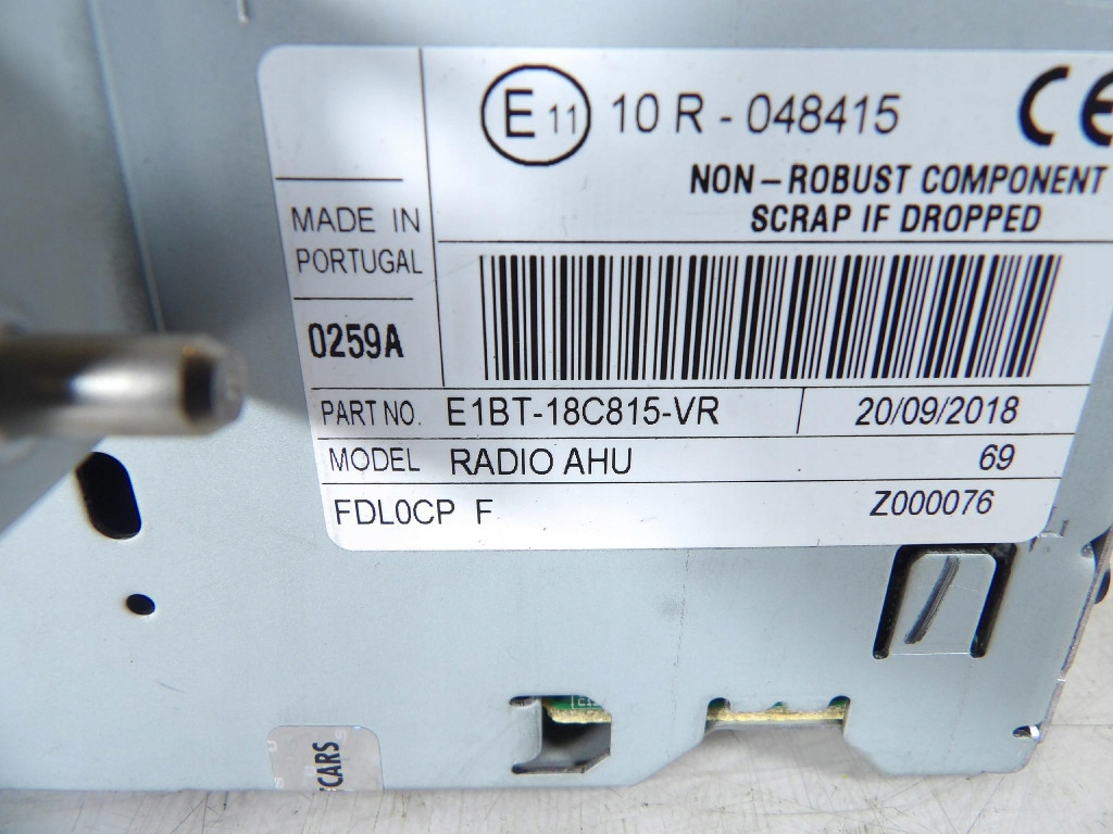 FORD C-MAX II LIFT RADIO E1BT-18C815-VR