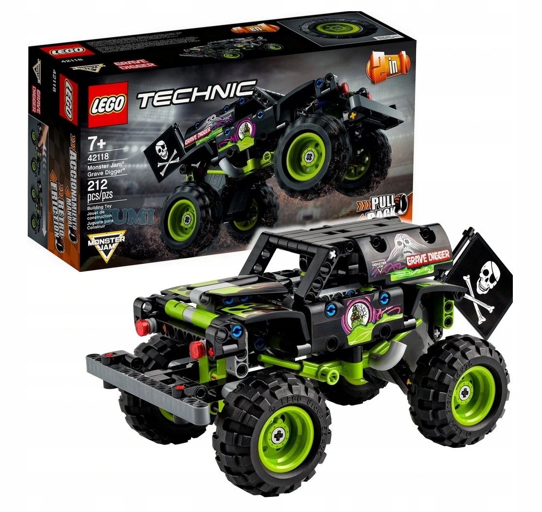 

Lego Technic 2w1 Monster Jam Grave Digger 42118