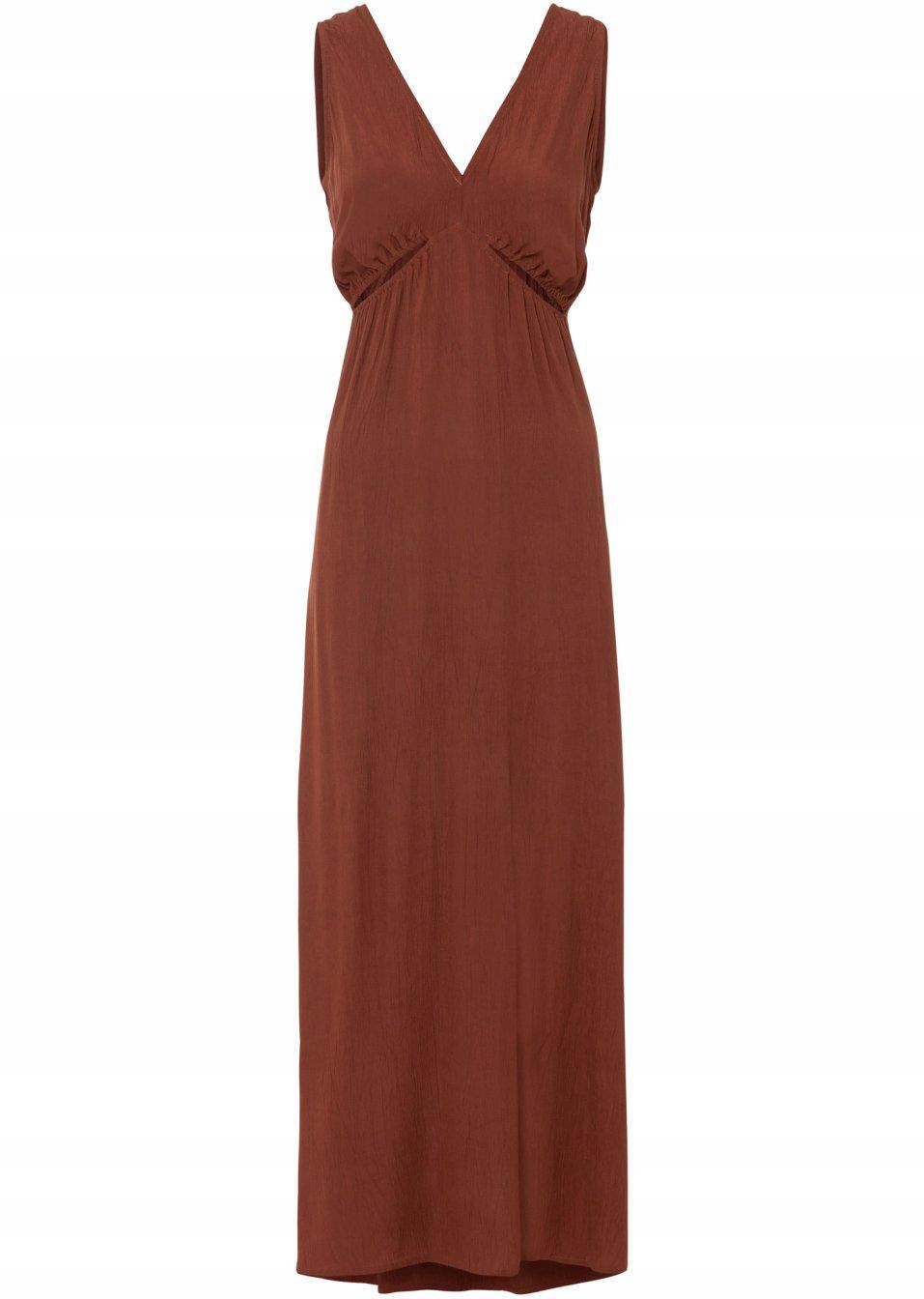 BONPRIX _ZT 5Q1 BRĄZOWA SUKIENKA MAXI _/ 36 Marka Bonprix
