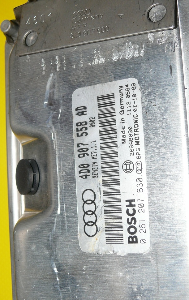 IMMOBILIZER computer STAEROWNIK Accensione AUDI S6 A6 C5 4.2V6 4D0907558AD