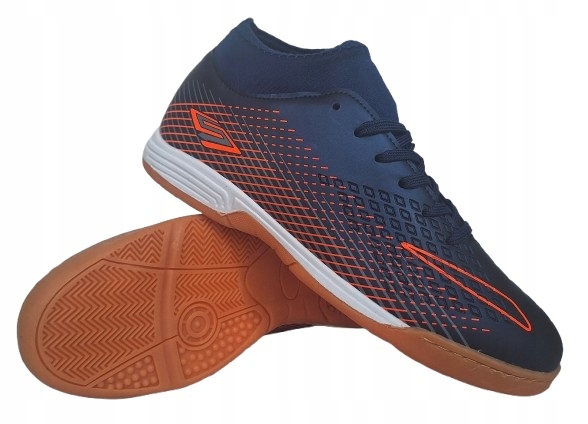 Sportovní boty fotbalové sálovky s ponožkou na venkovní hřiště hala futsal 41
