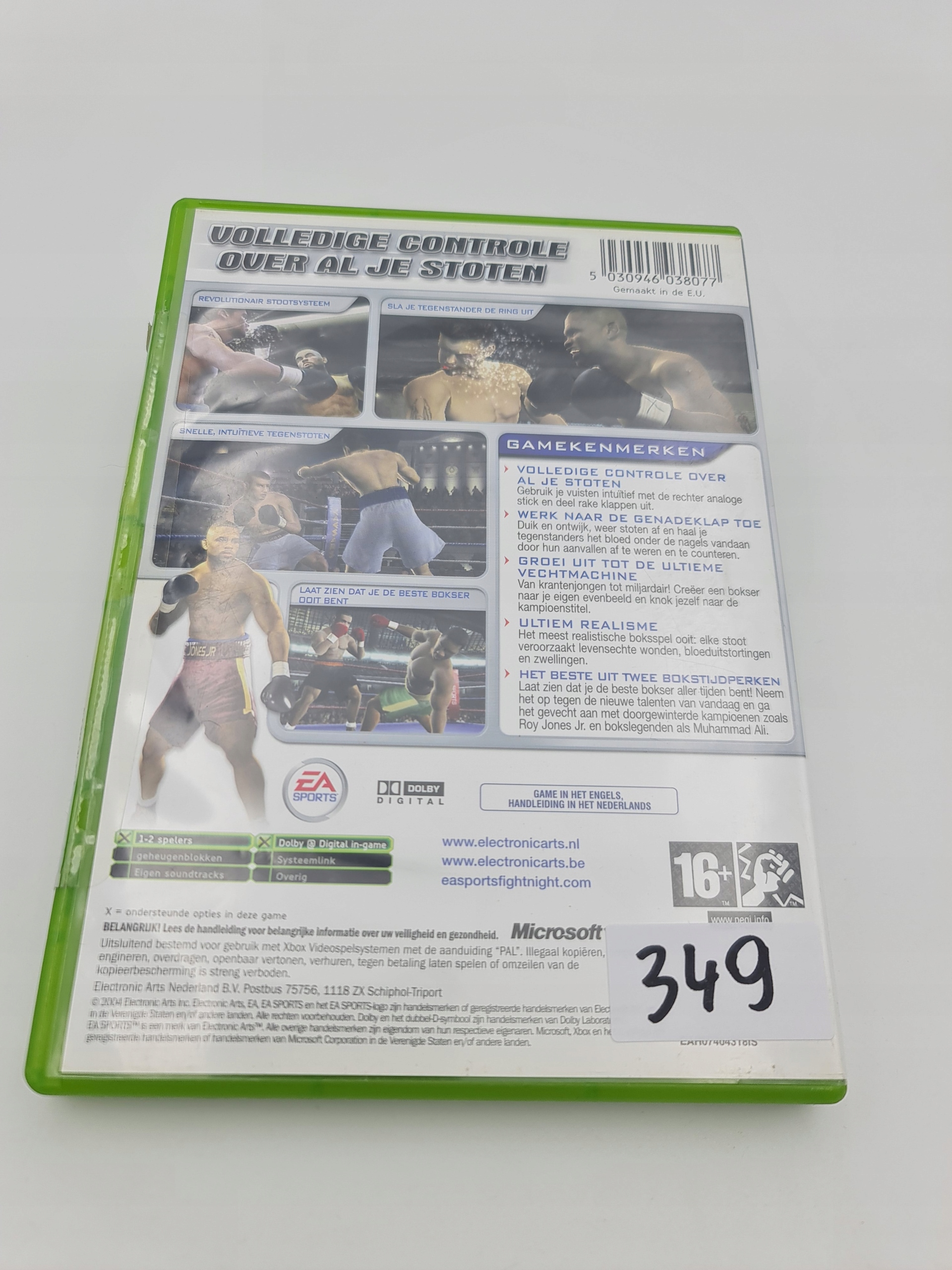 XBOX FIGHT NIGHT 2004 Platforma Microsoft Xbox