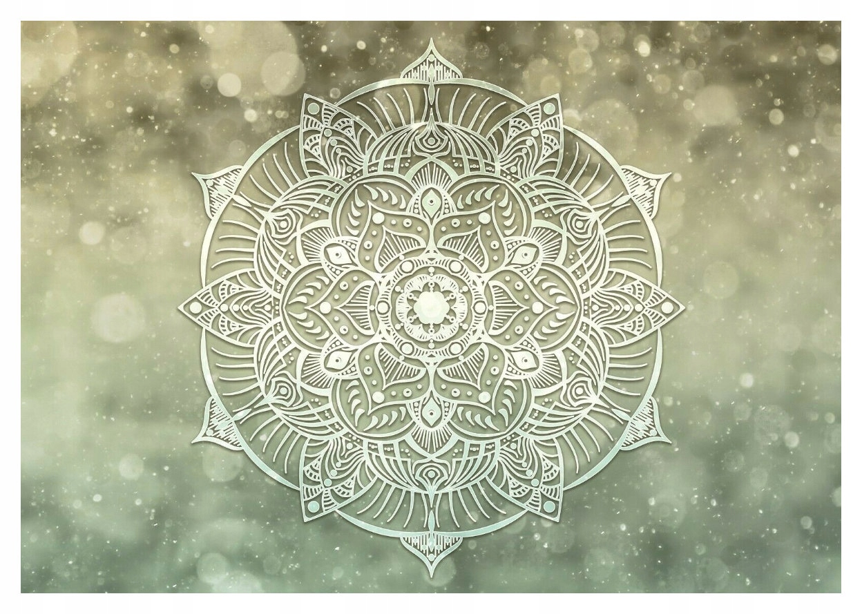 Fototapeta flizelina Mandala harmonie geometrie bokeh relax 254x184 lepidlo