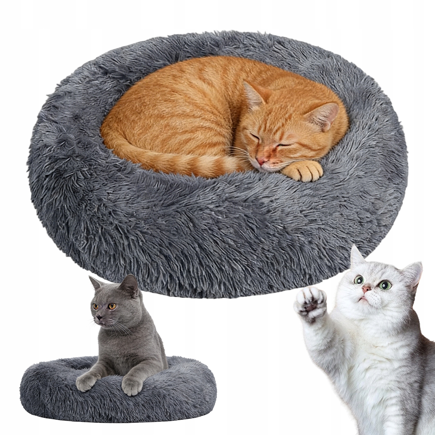 Levně Pelíšek Z Dlouhovlákné Bavlny Pro Psy A Kočky 60X20 CM