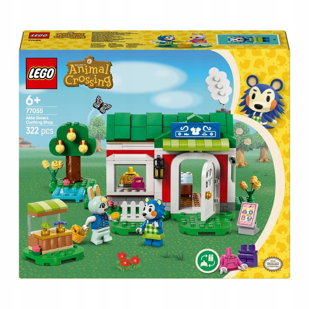 Lego 77055 Animal Crossing Able Sisters a obchod s oblečením
