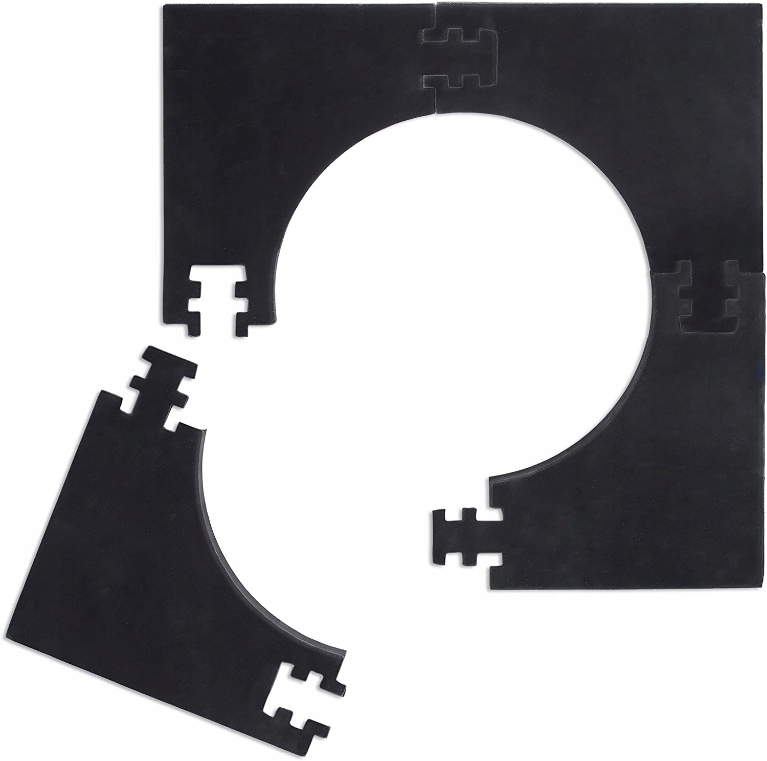 Osłona na ścianę pod tarczę do darta ochrona przed rzutkami czarna 10021530