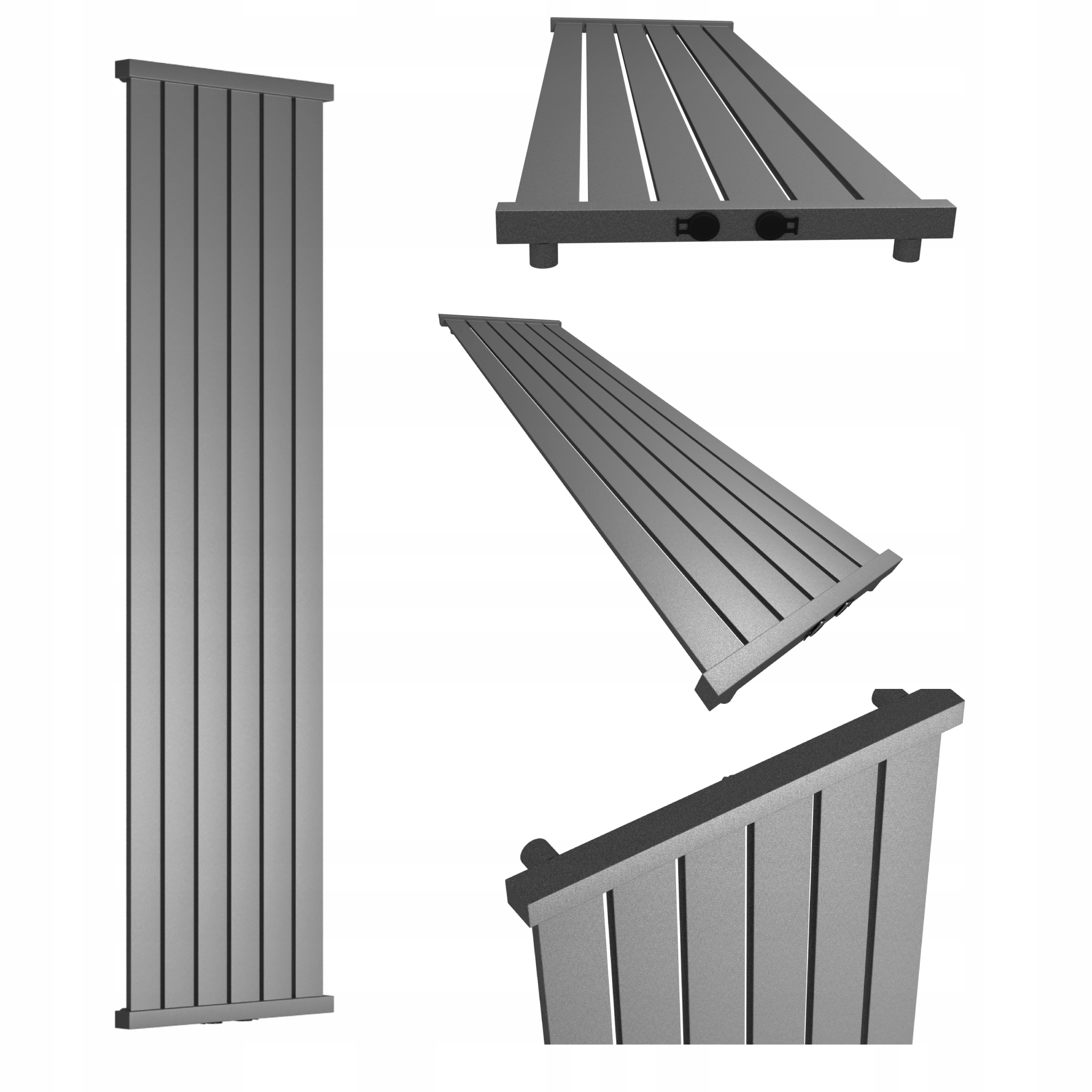 Dekorativní radiátor Lotus 100x61 Antracit