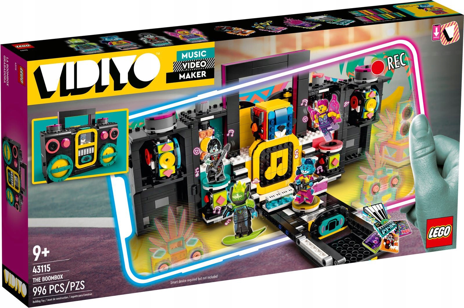 

Lego 43115 Vidiyo The Boombox