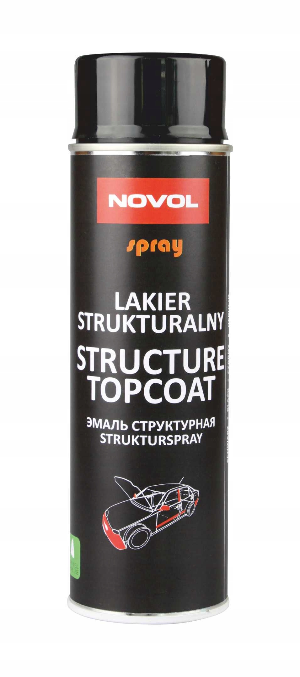 

Novol Lakier Strukturalny Spray 500ml Czarny