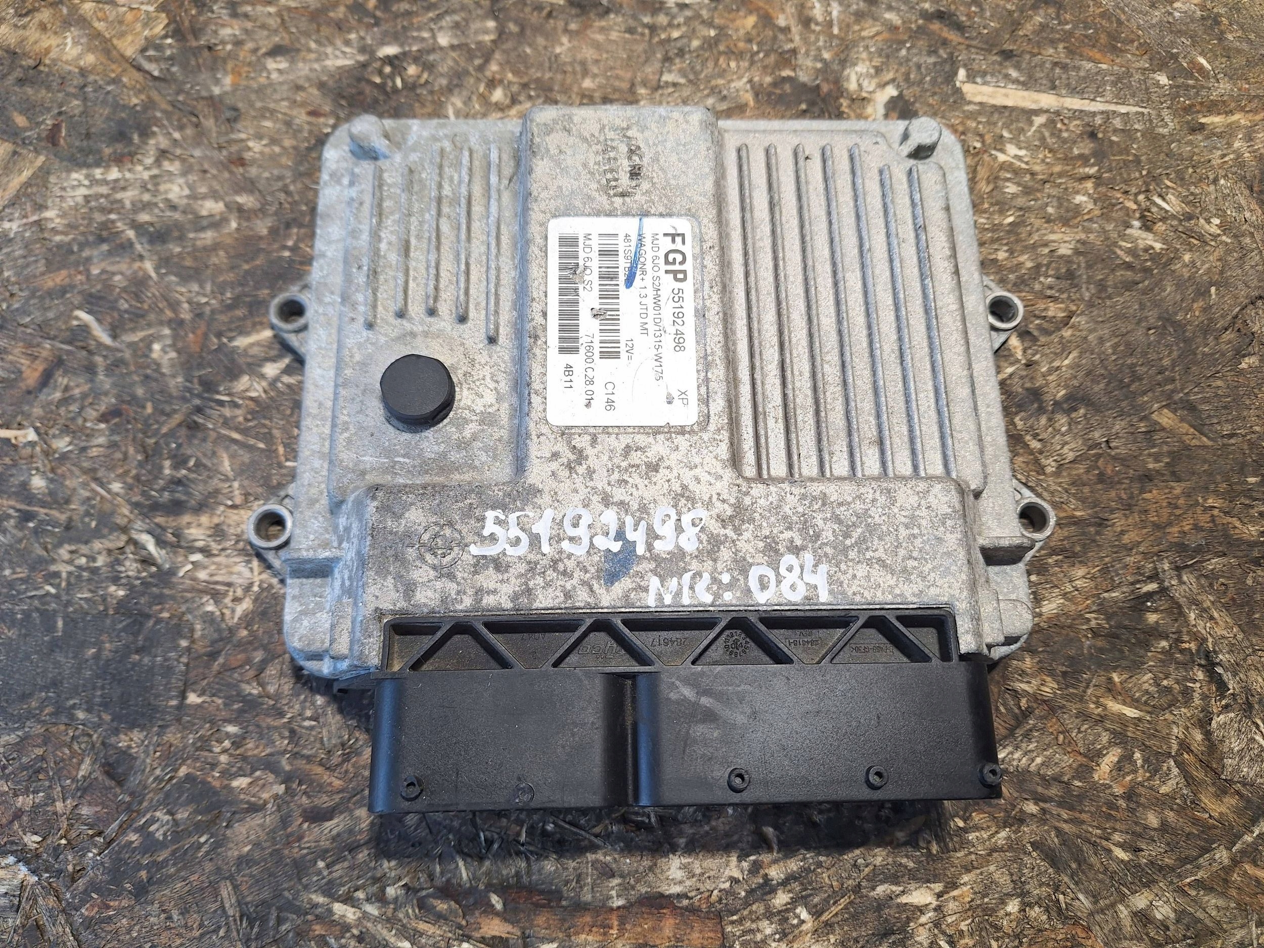 computer control unit of the engine SUZUKI WAGON 55192498 1.3 DDiS