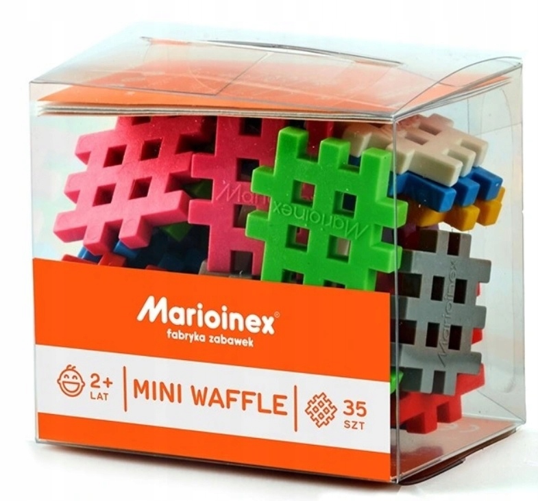 

Marioinex Klocki Konstrukcyjne Mini Waffle 35 el.