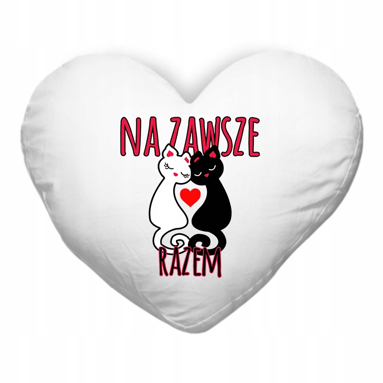 

Poduszka Serce Na Walentynki Zawsze Razem