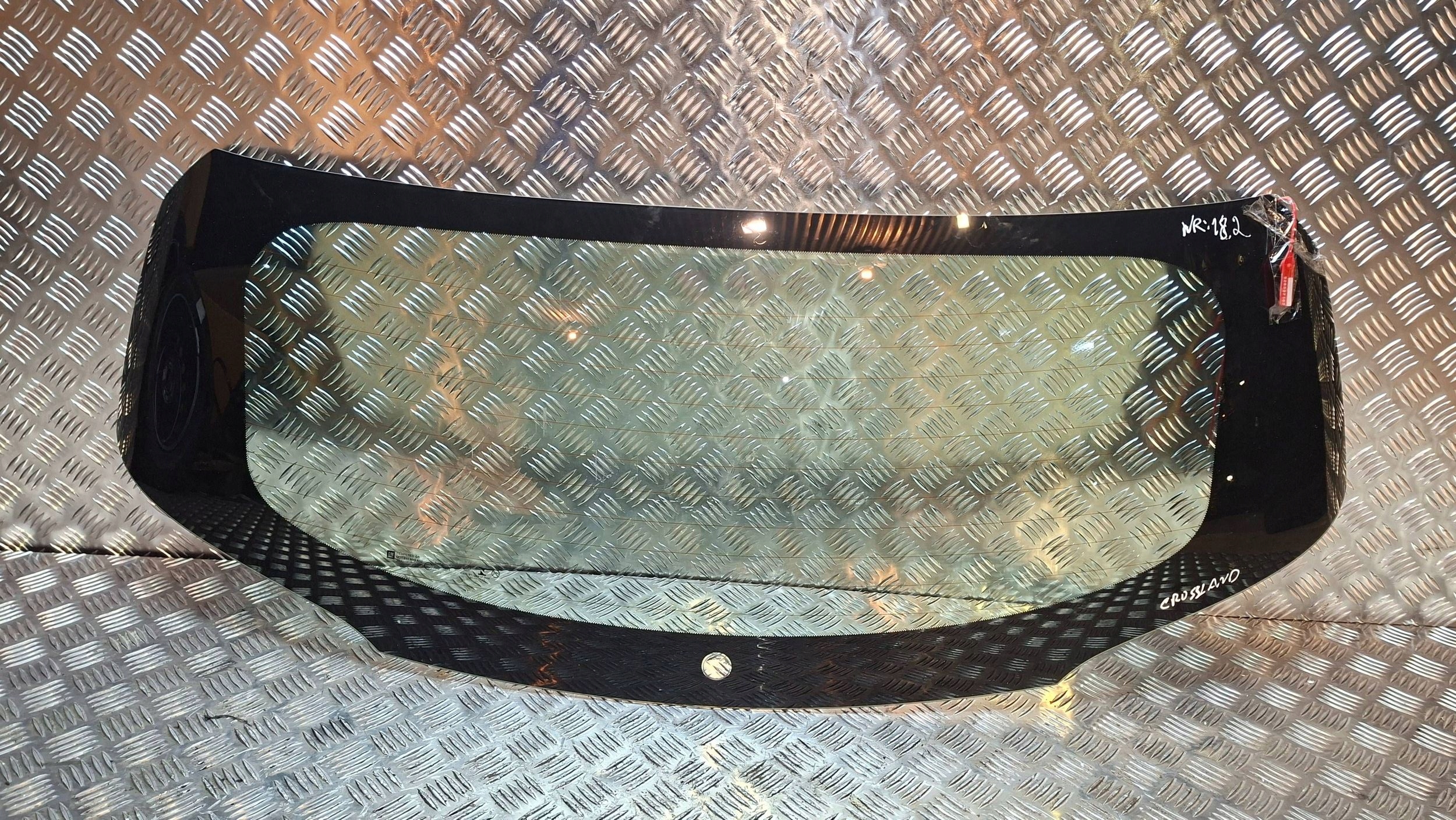 window bonnet rear part OPEL CROSSLAND X 2017