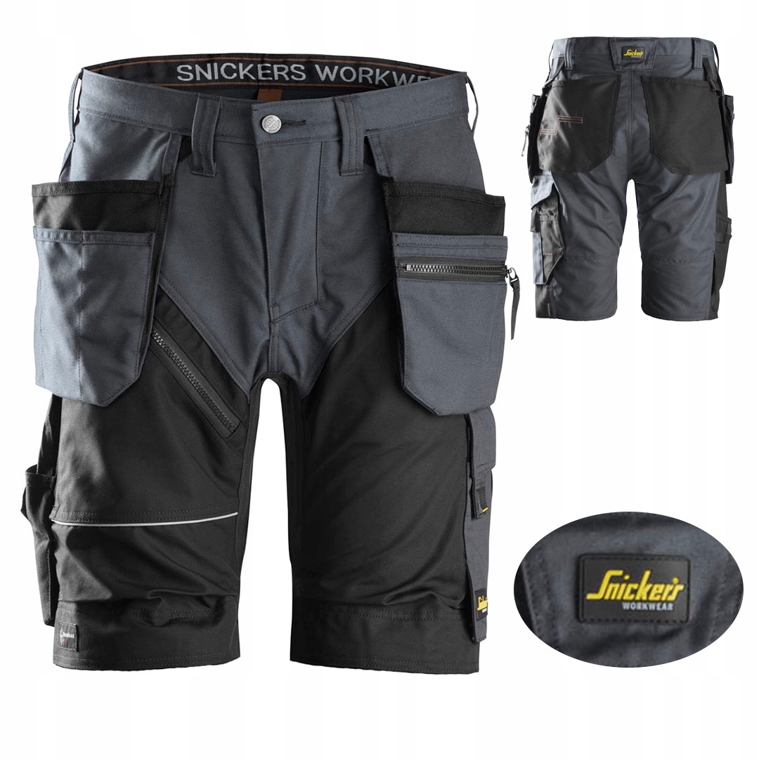 Робочі шорти Snickers 6202 Ruffwork R 50 сірий