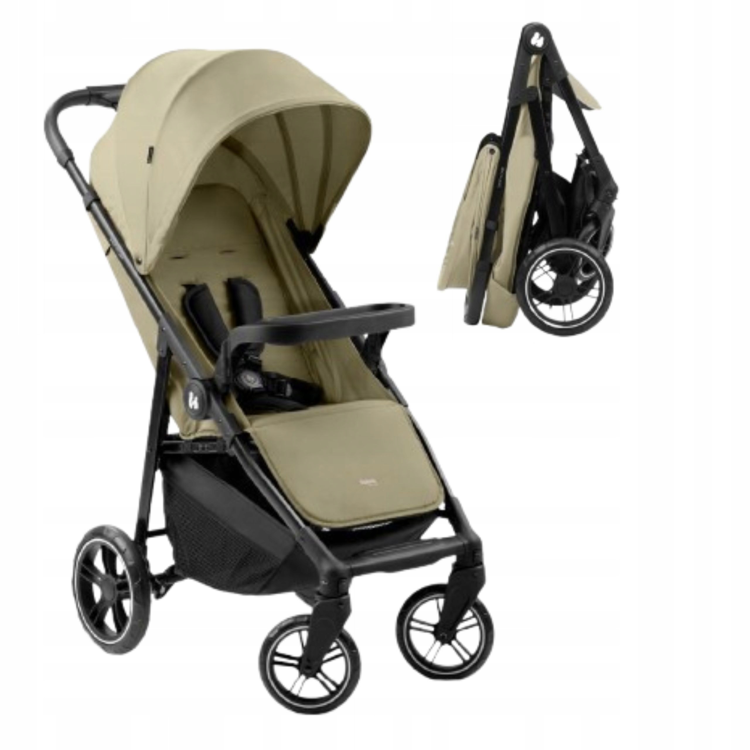 Wózek spacerowy spacerówka lekka Hauck Shop N Care kompaktowa Olive
