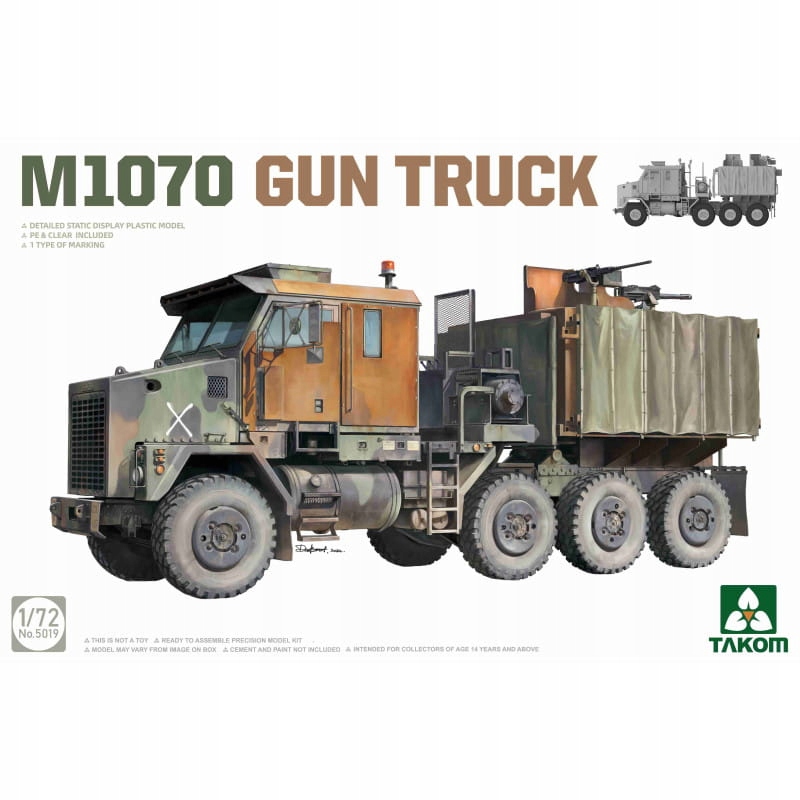 M1070 Gun Truck 1:72 Takom 5019