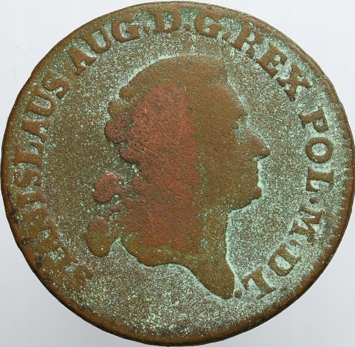 22. Polska, Poniatowski, trojak 1777 EB