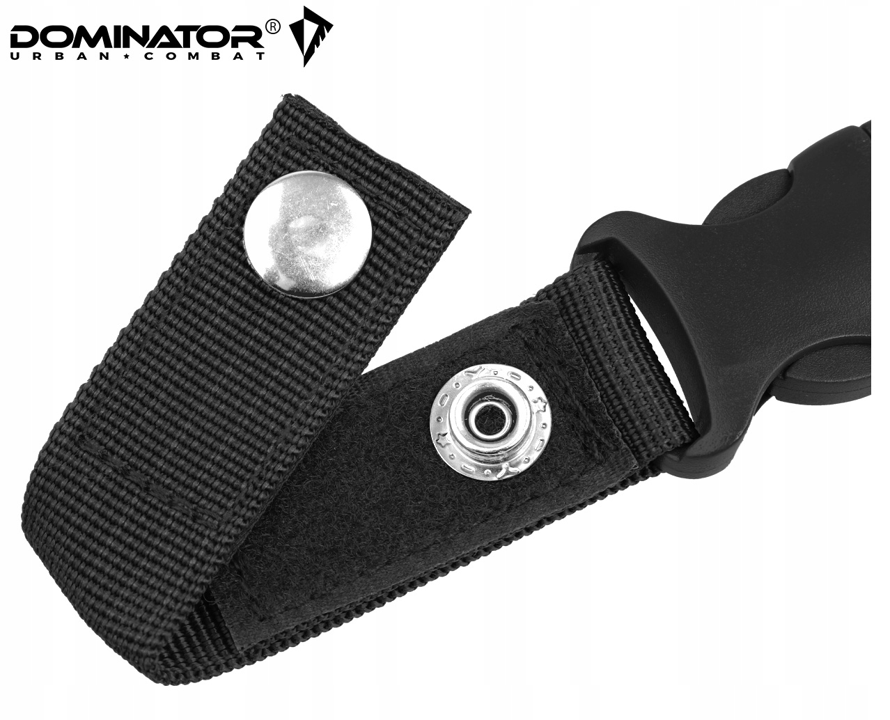 UCHWYT NA BUTELKĘ PET MOLLE DO PASKA PASA PLECAKA DOMINATOR CZARNY Szerokość produktu 2.8 cm