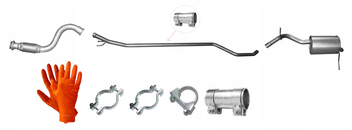 Citroen C5 1.6 HDi 82-85 kW (od roku 2010) Sedan Kombi Výfukový Systém