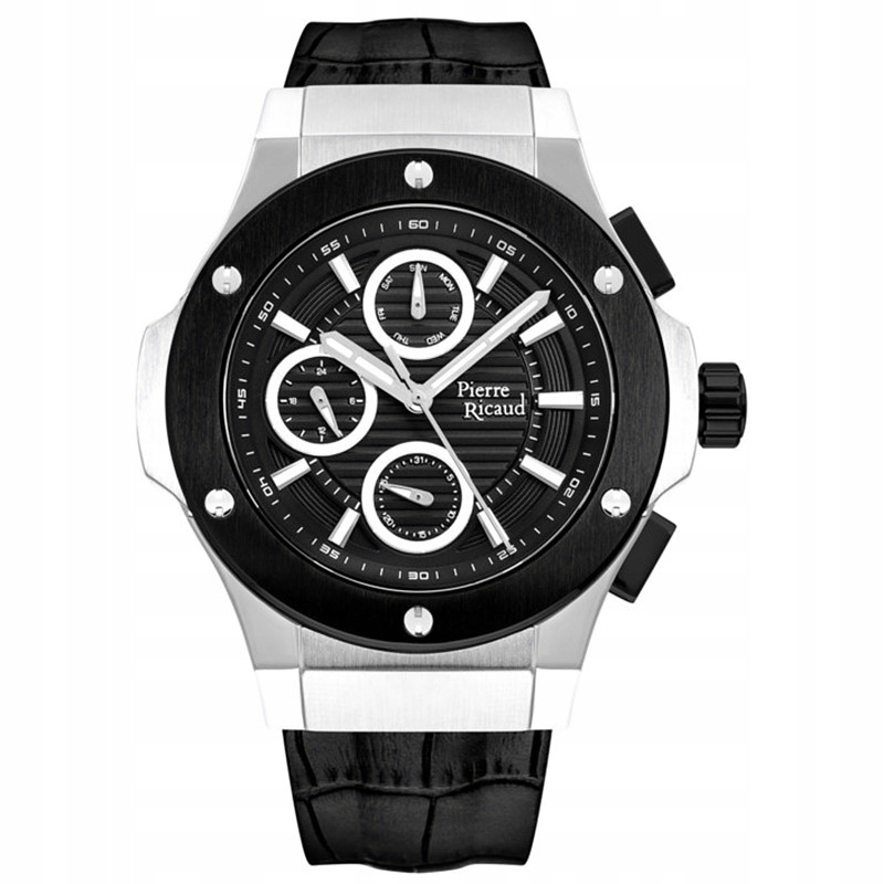Pánské Hodinky Pierre Ricaud P97035.B214QF černé