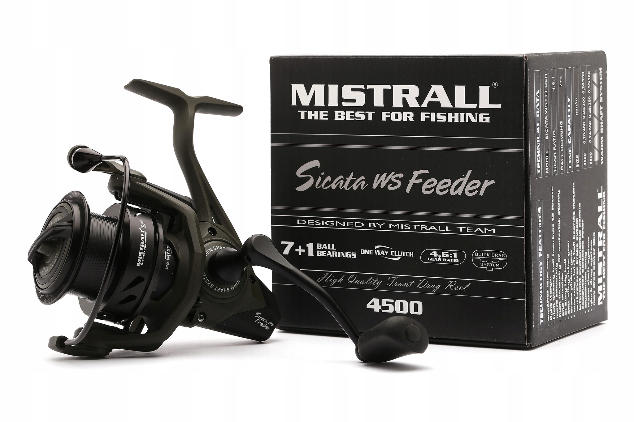 Naviják Mistrall Sicata Ws Feeder 55