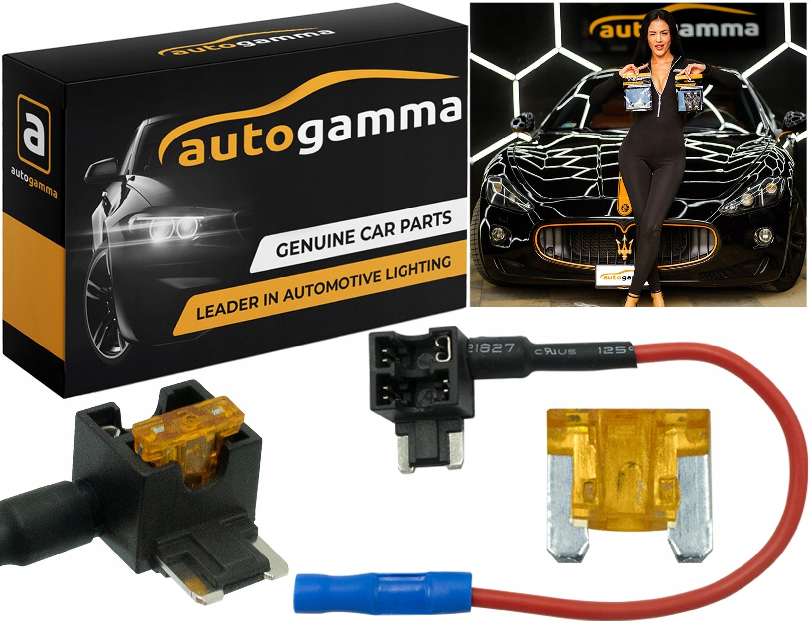 Гніздо адаптер запобіжник Mini низький Байпас