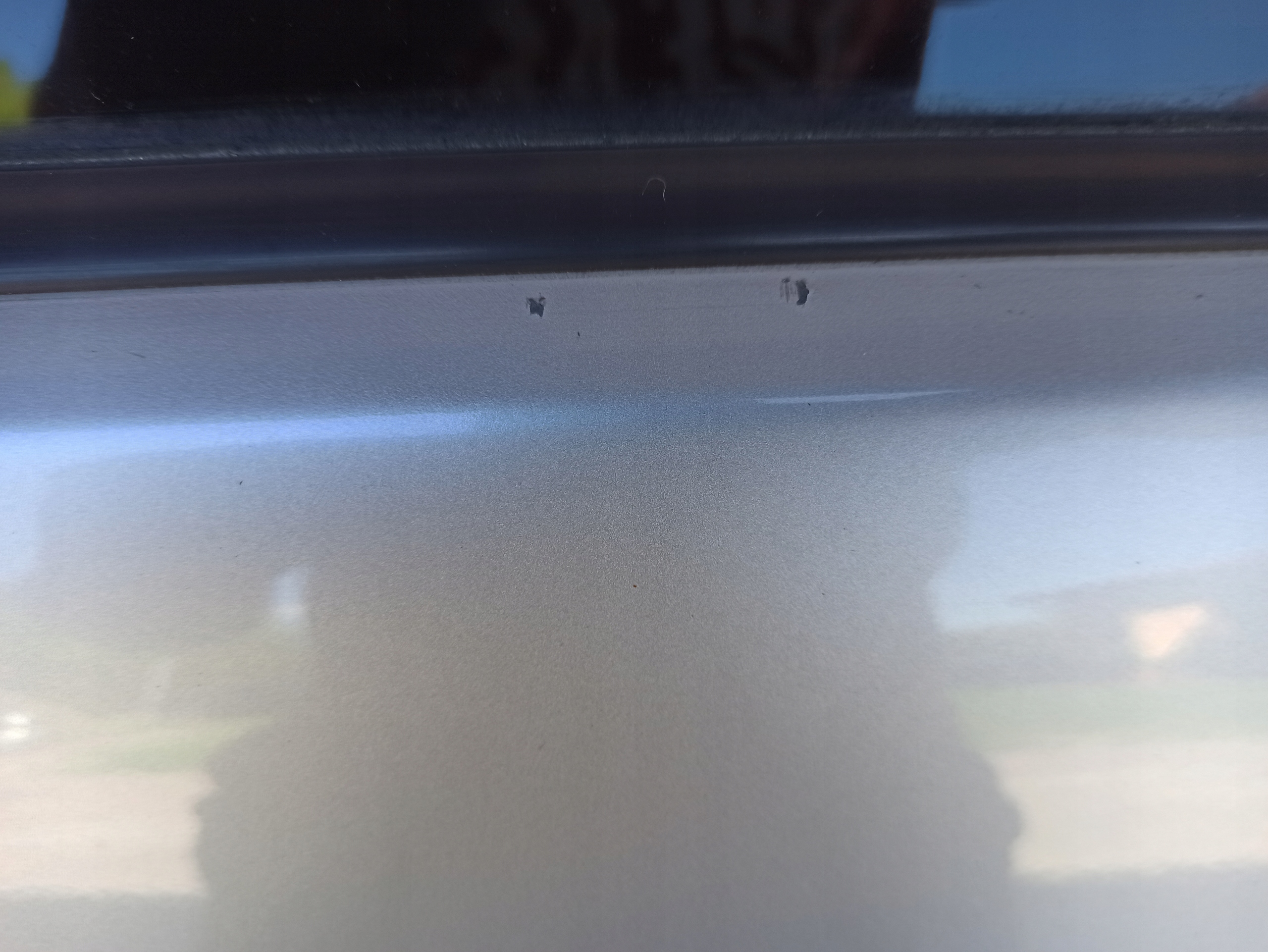 door right rear part BMW E90 silver 354