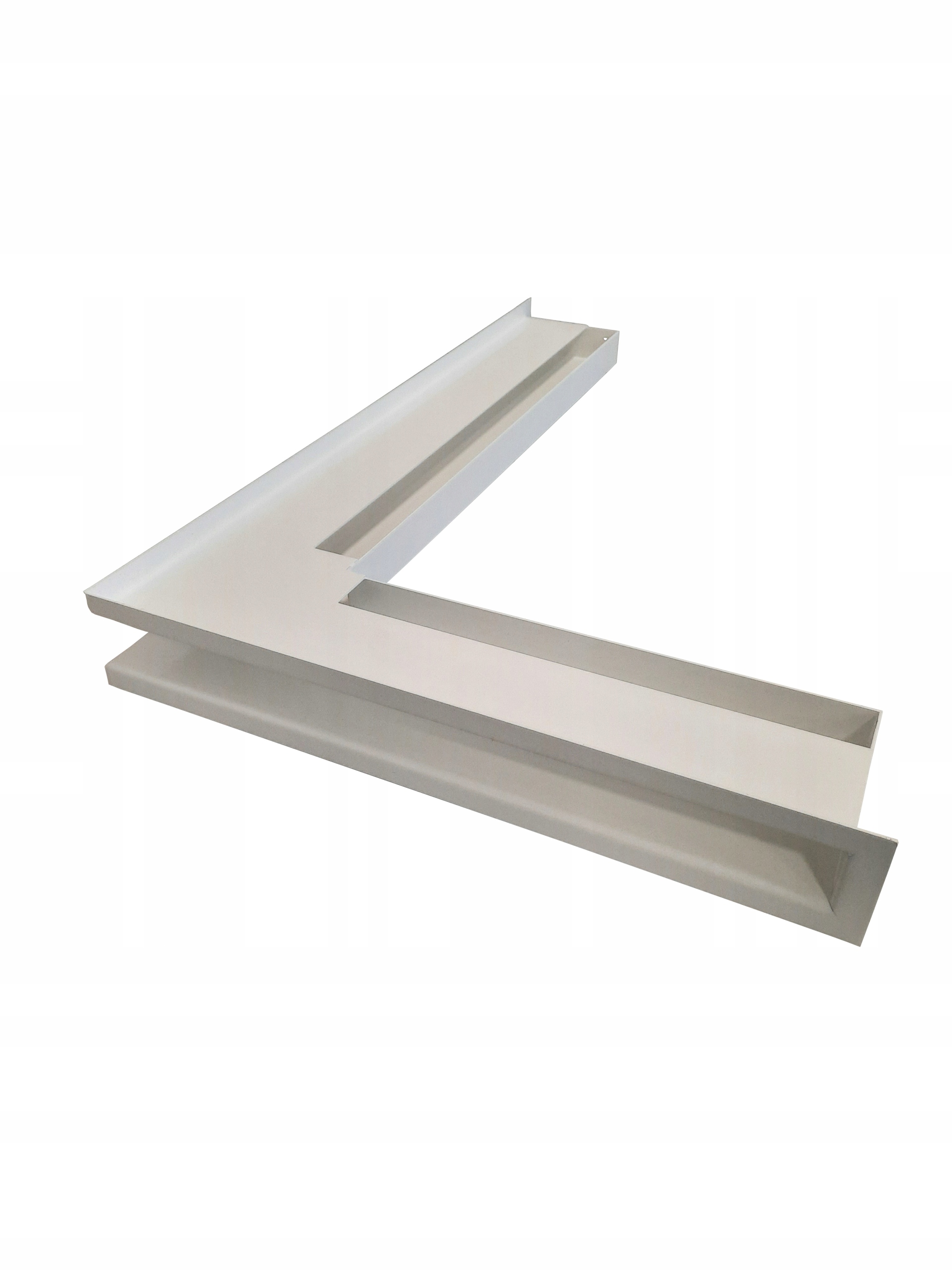 Kratka kominkowa LUFT biały 56x56x6