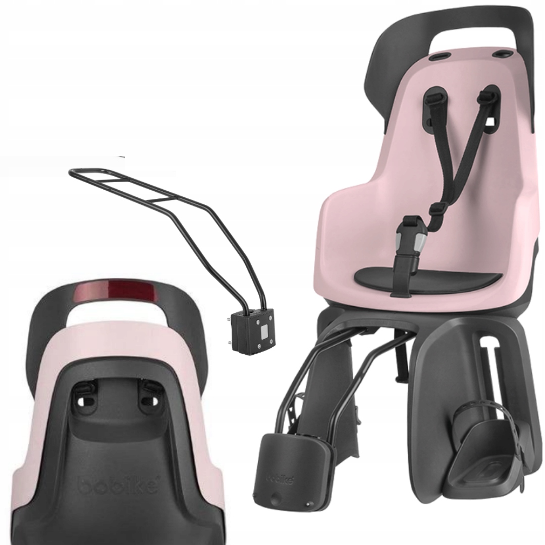 

Fotelik Rowerowy Bobike Go do ramy Pink do 22kg
