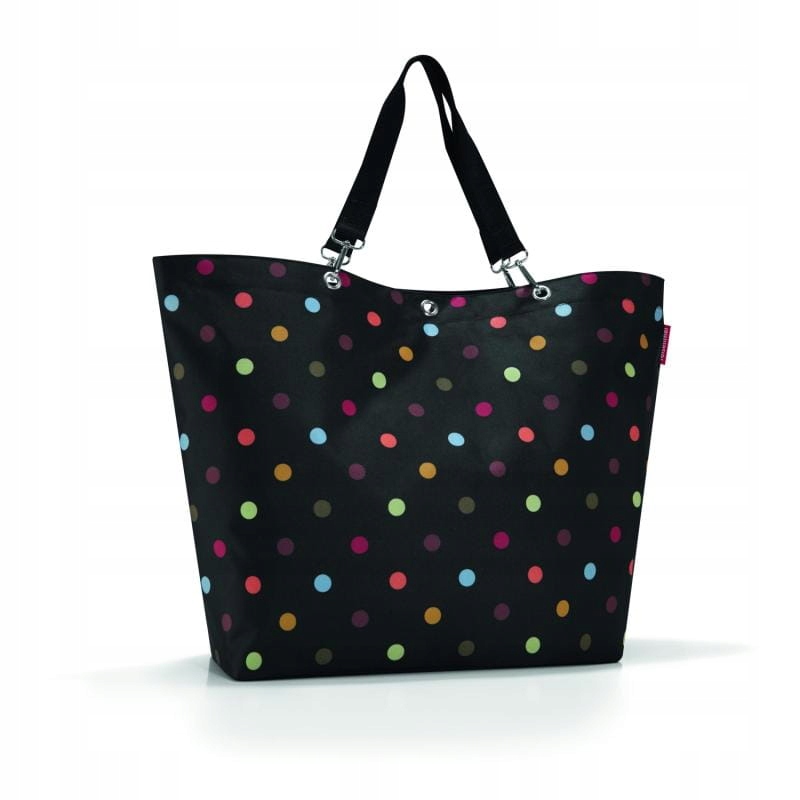 Nákupní taška XL, puntíky, polyester, 30 l, 41x26x65 cm, Reisenthel