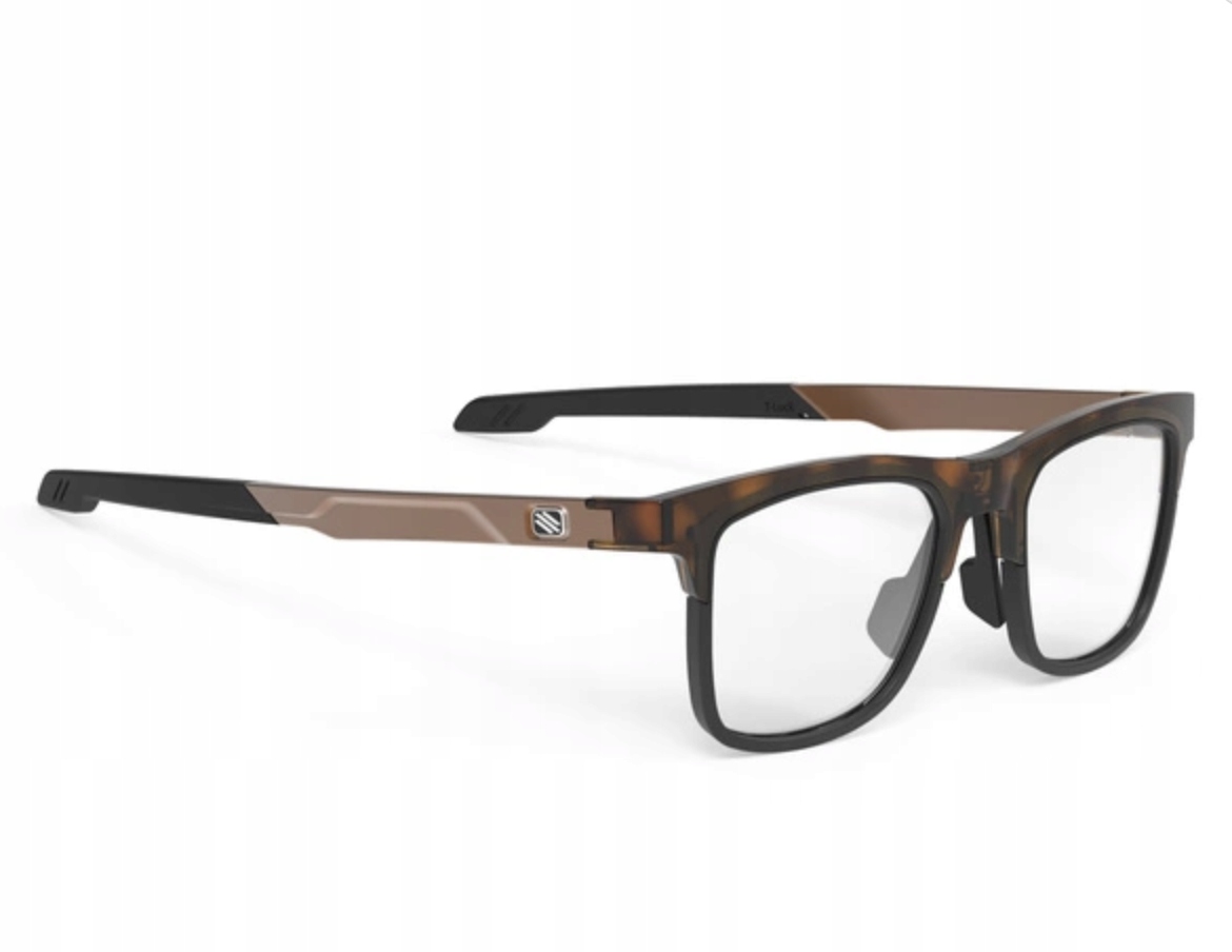 Rudy Project brýle bez dioptrií nerdy hnědé