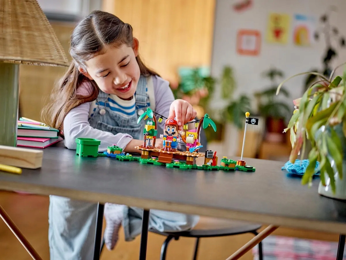 LEGO Super Mario 71421 Dżunglowy Koncert Dixie Kong Zestaw Rozszerzający Bohater Super Mario