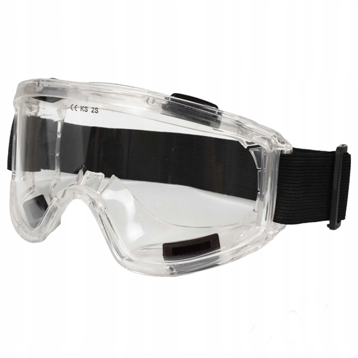 GOGLE OCHRONNE Ochrona oczu PRZEZROCZYSTE