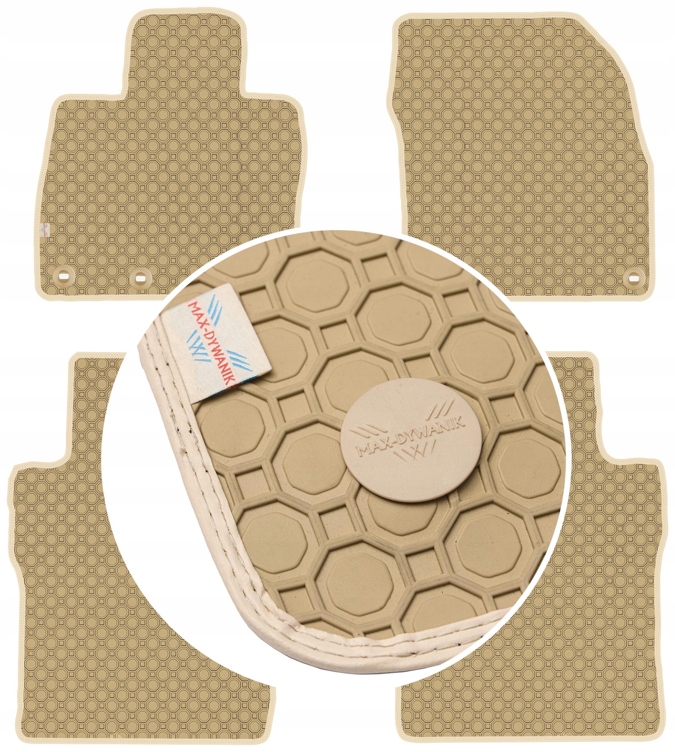 Honda Civic VIII Hb 3D 06-12 Koberce Béžové