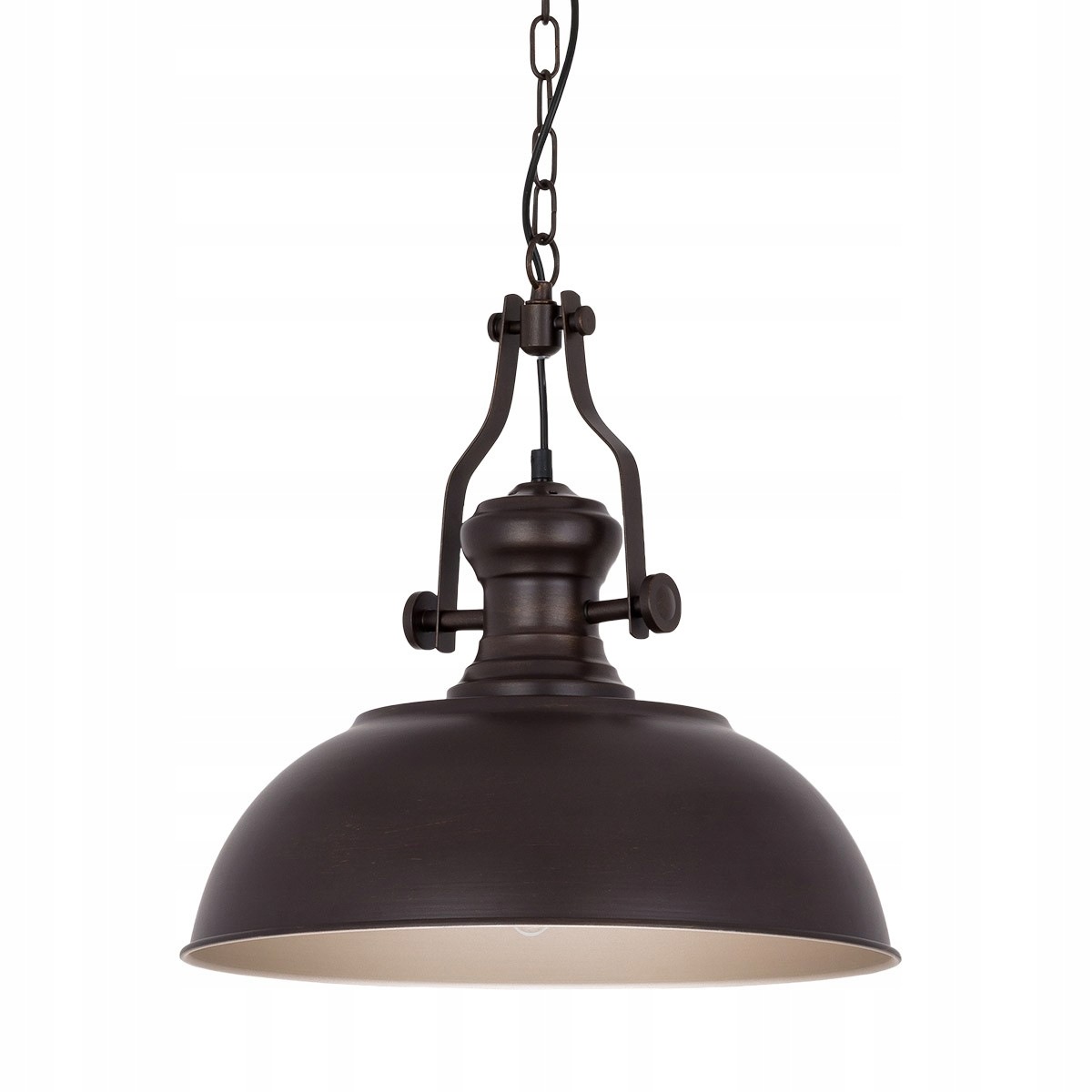 Rosalia, Industriálna, loftová, čierno-zlatá závesná lampa, E27