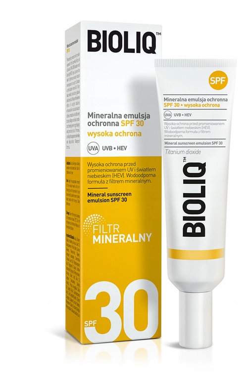 

Bioliq Mineralna Emulsja Ochronna Do Twarzy Spf 30