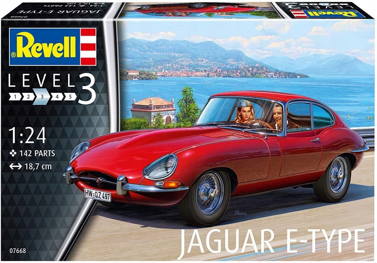Revell 07668 Jaguar E-Type Coupé