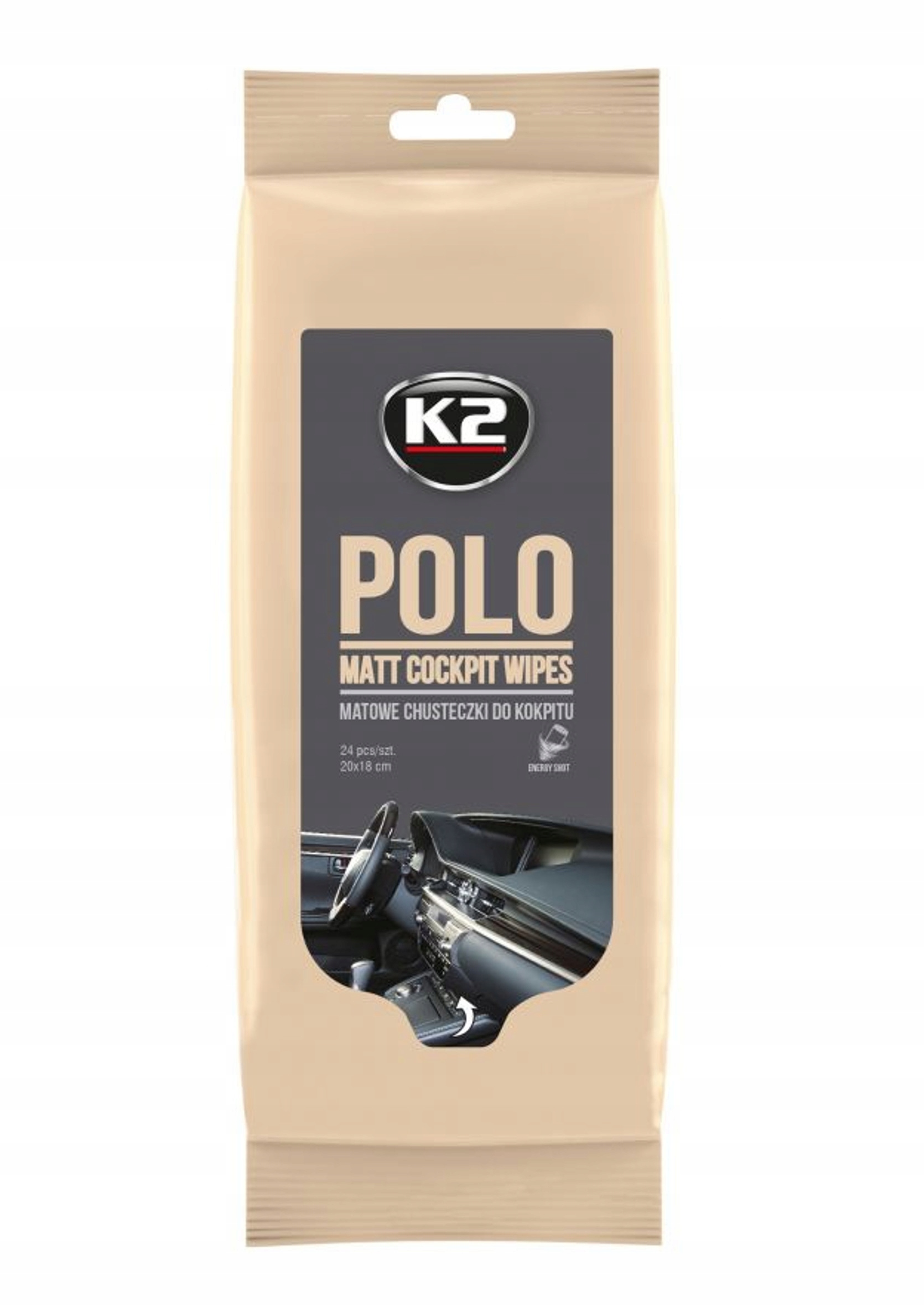 

K2 Polo Matt Chusteczki Do Kokpitu Matowe