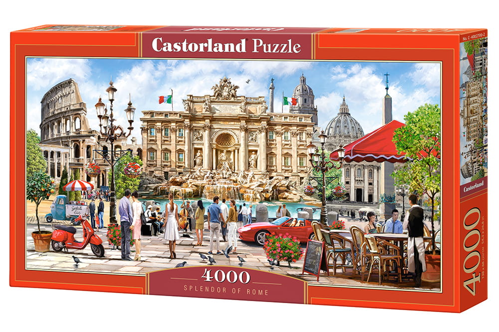 

Puzzle 4000 Splendor Rzymu Castor