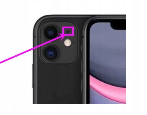 Membrana Siateczka Mikrofonu Tył dla iPhone iphone 12 pro max kolor biały