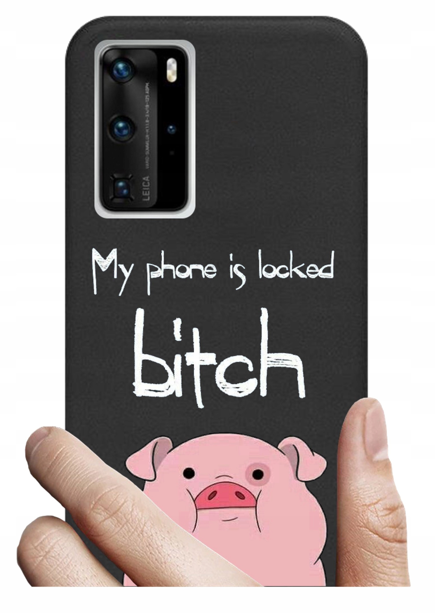 

Etui czarne matowe do Huawei P40 Pro 126 wzory